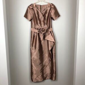 Vintage 100% silk gown